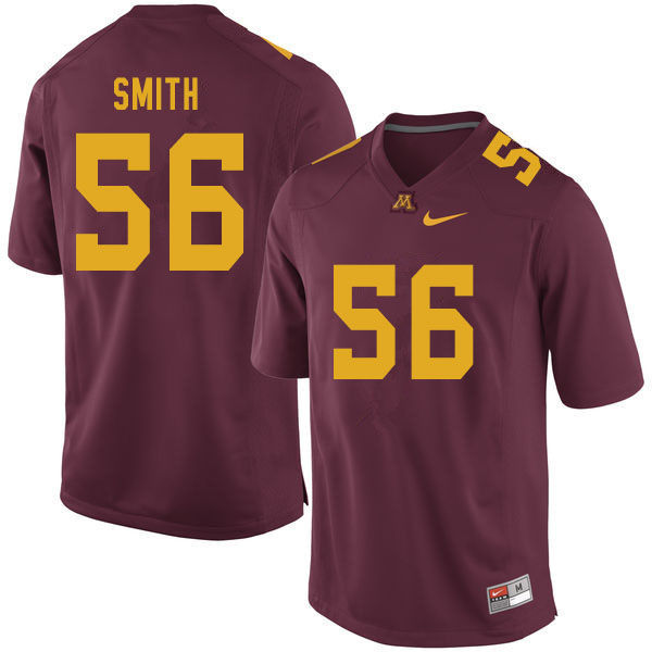 Men #56 Cody Smith Minnesota Golden Gophers College Football Jerseys Sale-Maroon